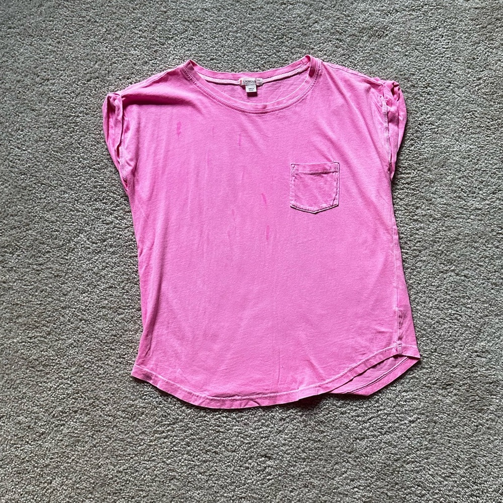 Crewcuts Vibrant Pink Tee